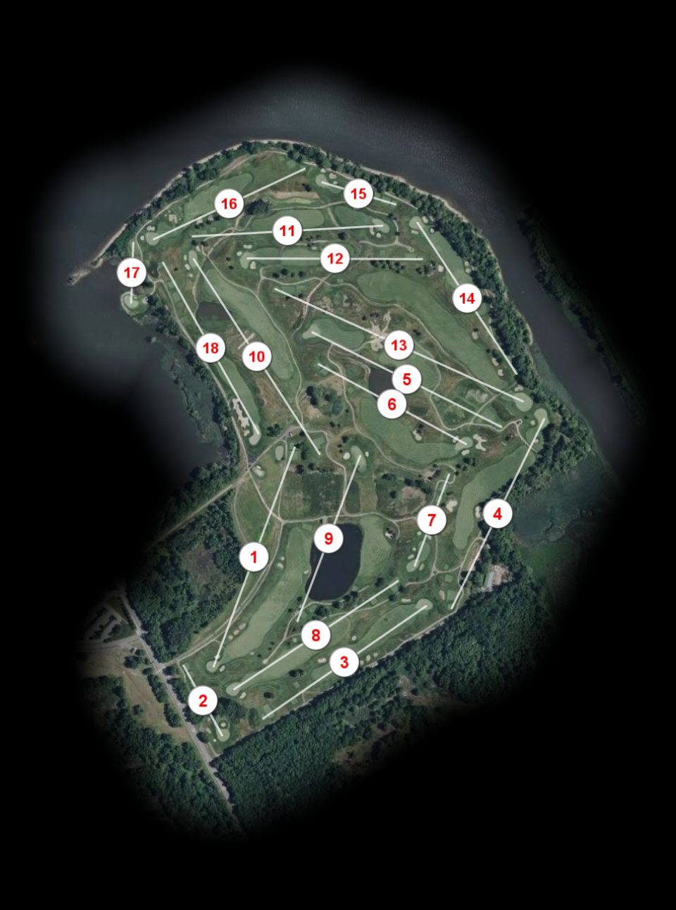 RiverWinds Golf Club course overview