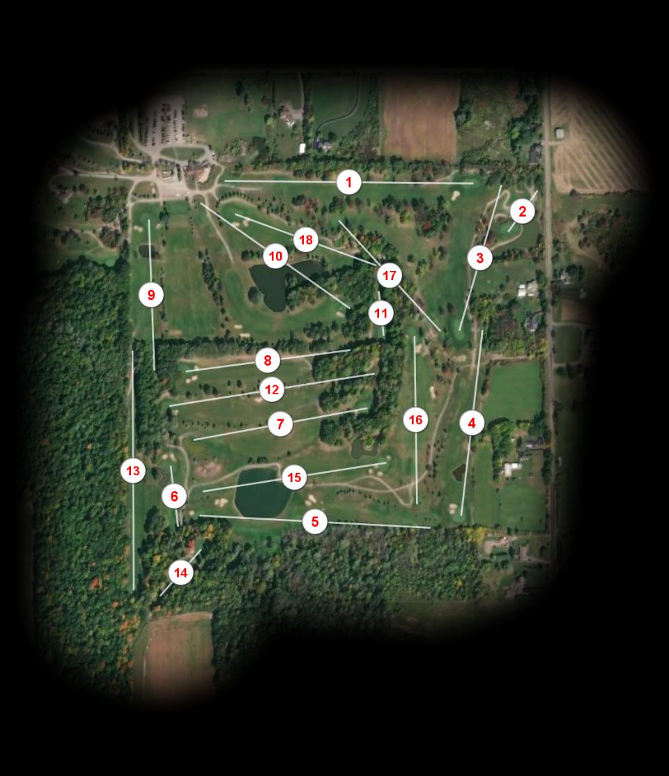 Lima Golf & Country Club Island Oaks course overview