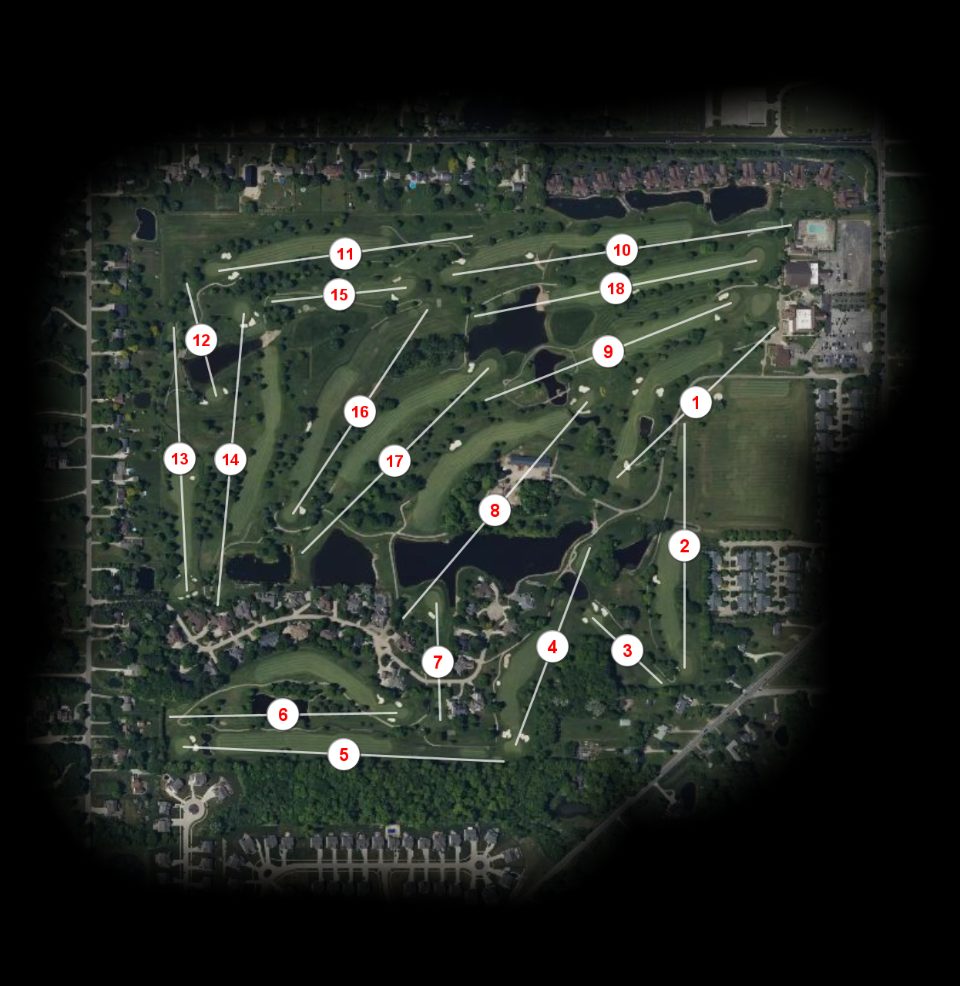 Weymouth Country Club course overview