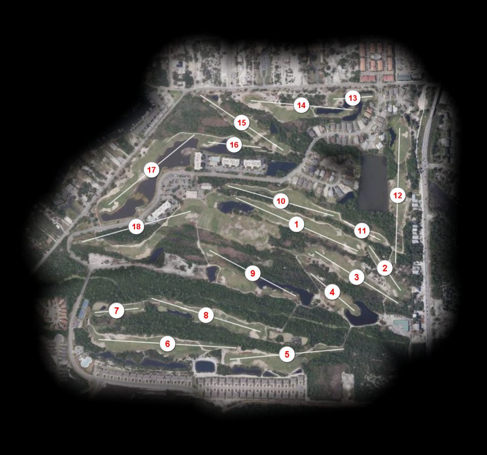 Lost Key Golf Club course overview