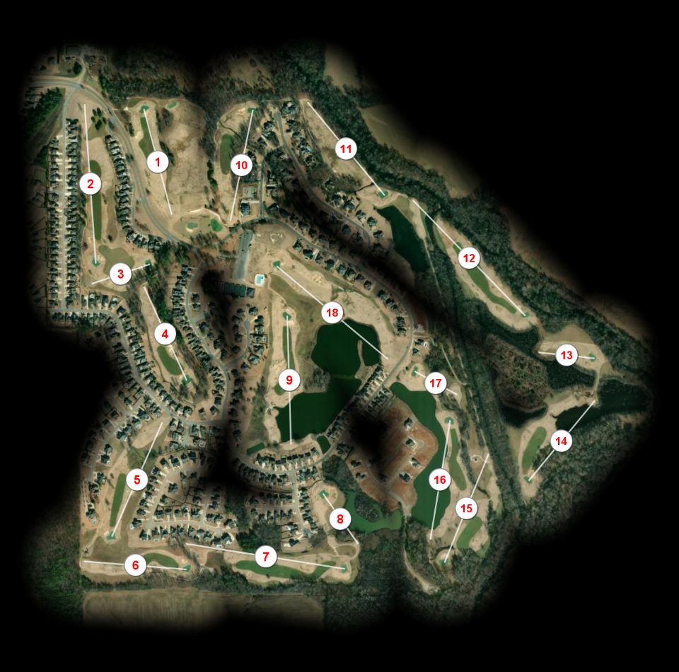 Canebrake Golf Club Canebrake at Piney Creek course overview