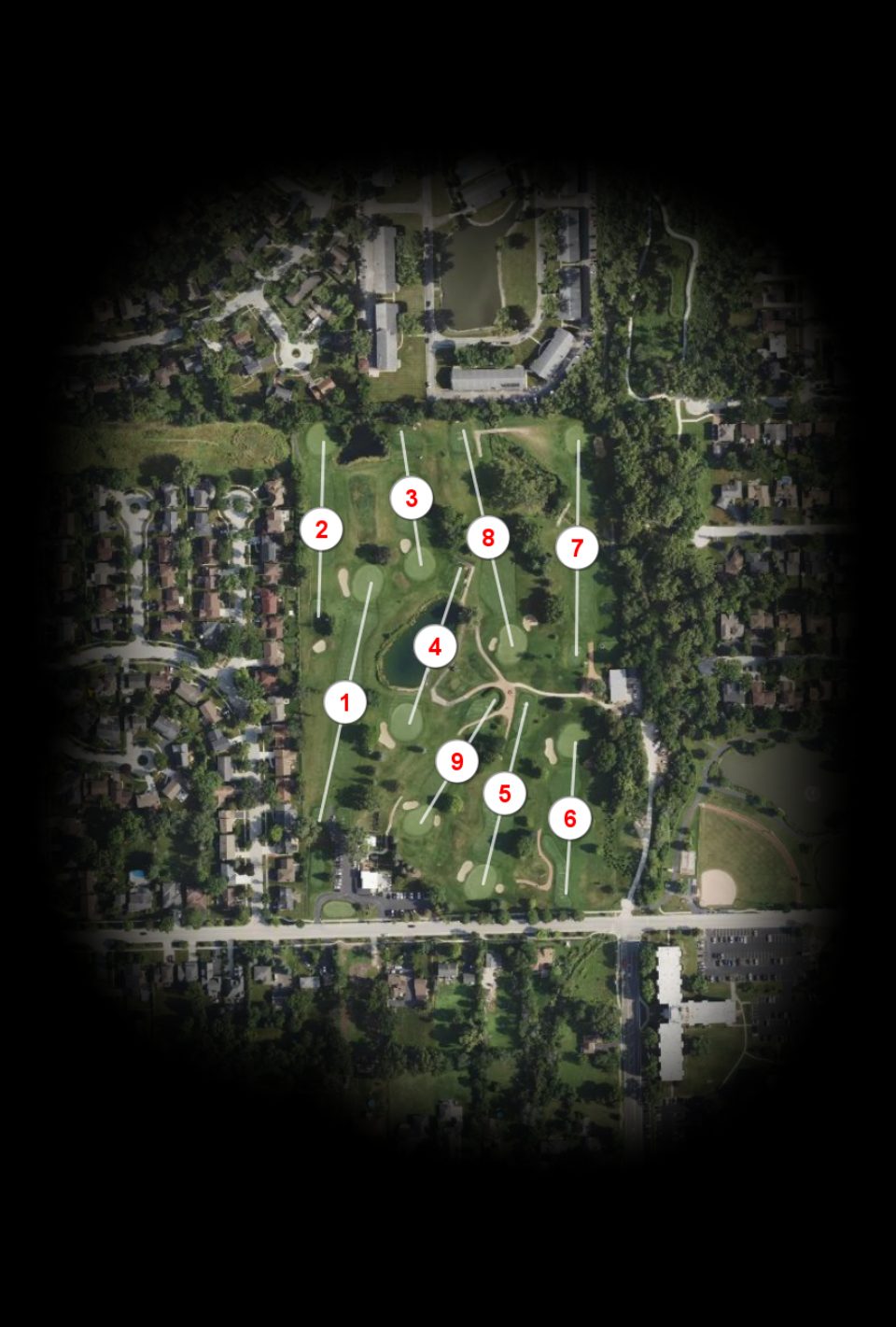 Twin Lakes Golf Club course overview
