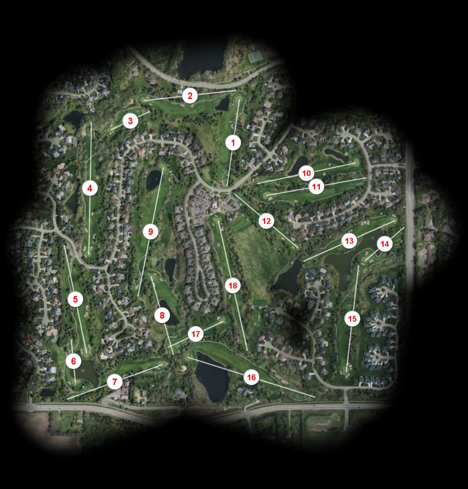 Prestwick Golf Club at Wedgewood course overview