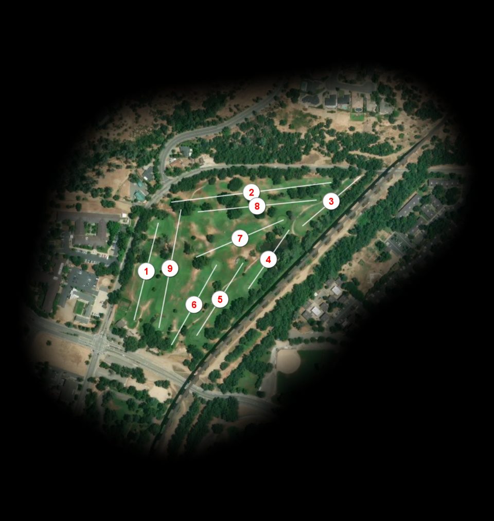 Lake Redding Golf Course course overview