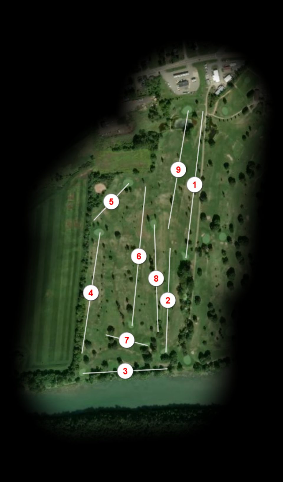 Willow Creek Golf Club Willows 9 course overview