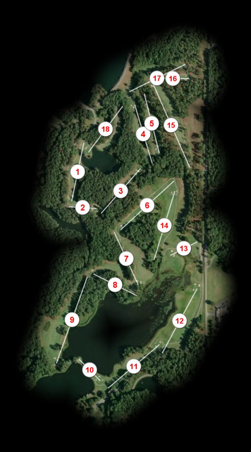Callaway Gardens Golf Club Lake View course overview