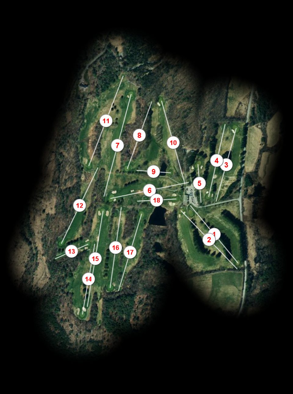 Crown Point Country Club course overview