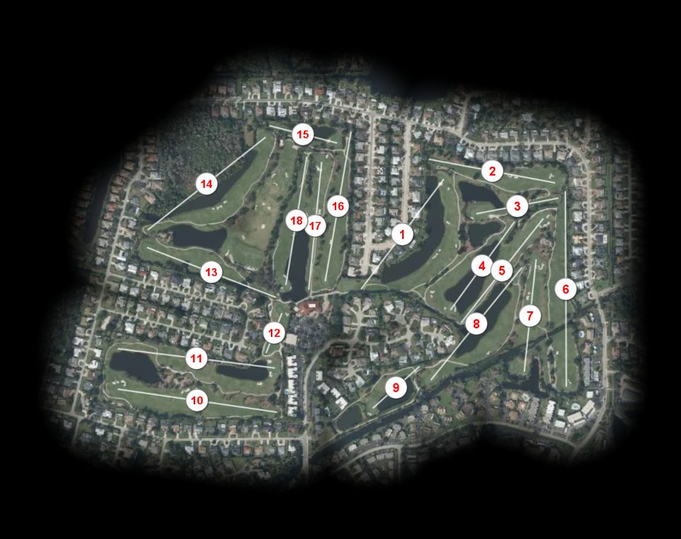 La Playa Country Club course overview