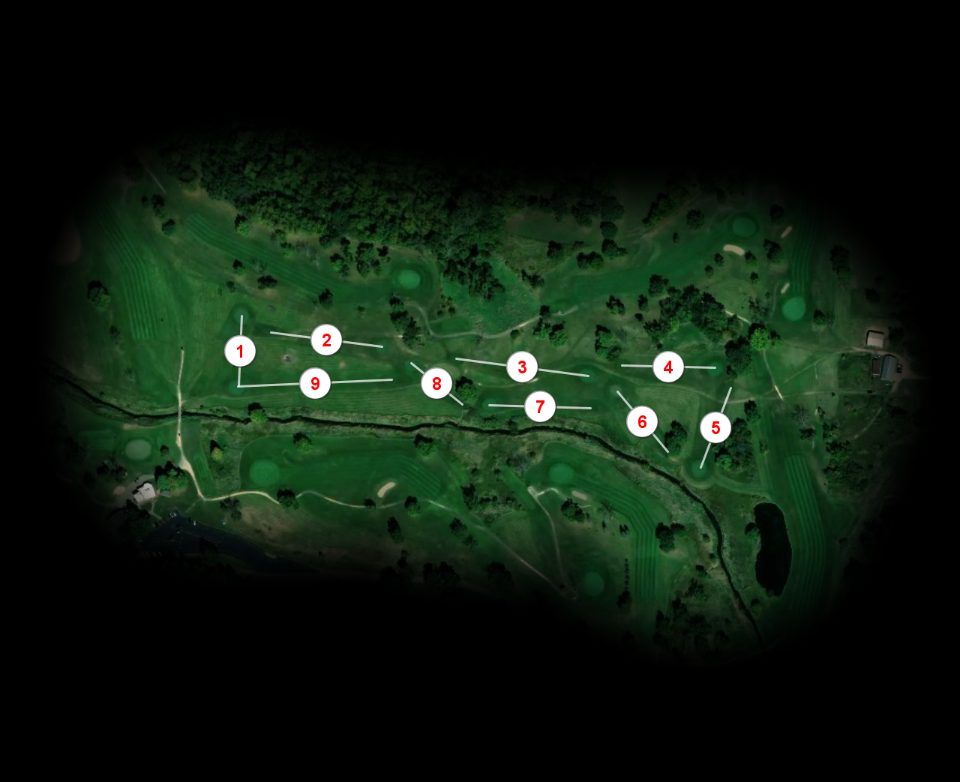 Valley Oaks Golf Club Par 3 course overview