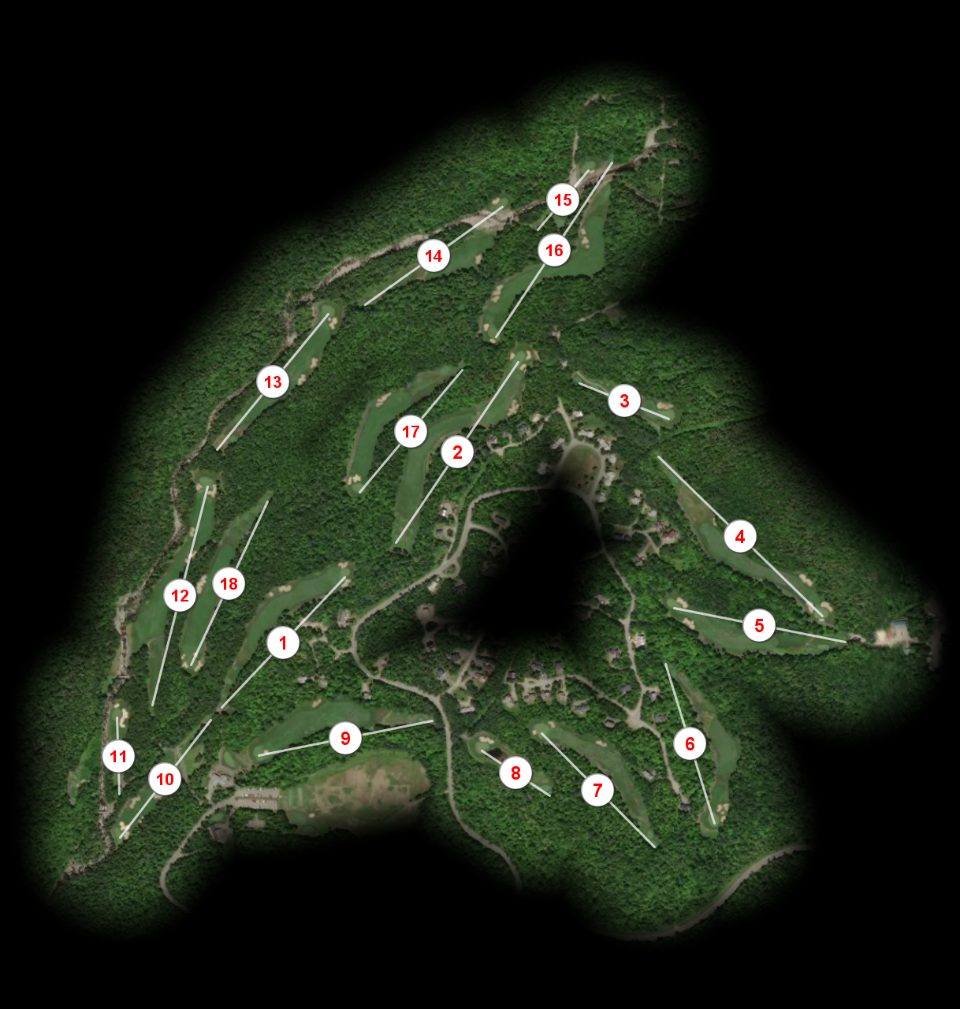 Sugarloaf Golf Club and Resort course overview