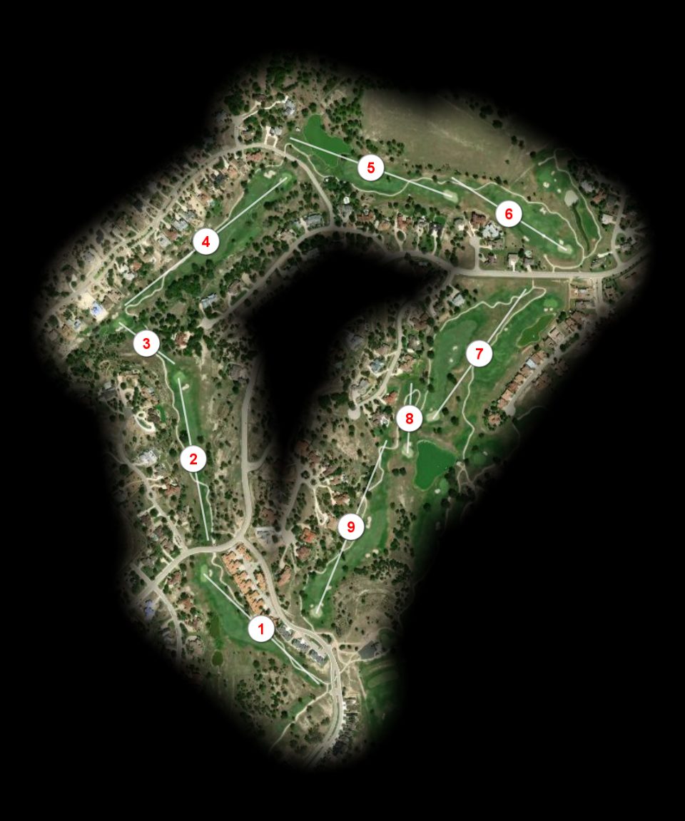Hills nine at Club At Comanche Trace