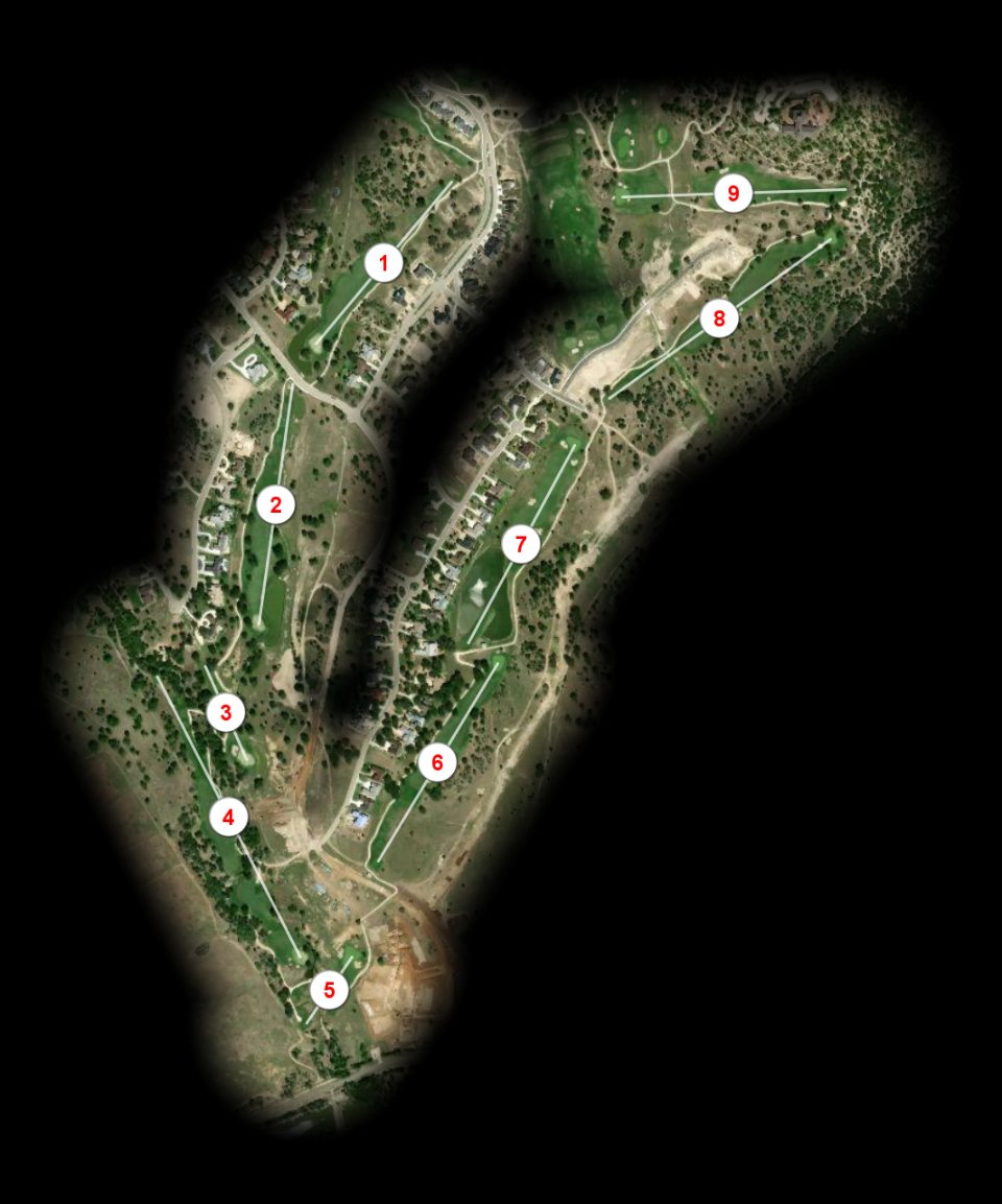 Creeks nine at Club At Comanche Trace