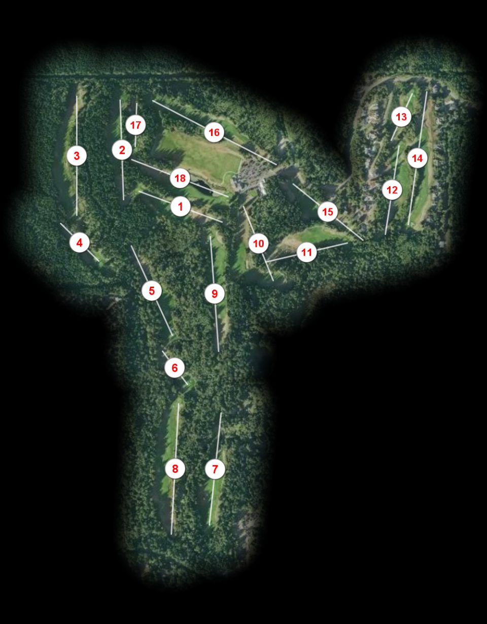 White Horse Golf Club course overview