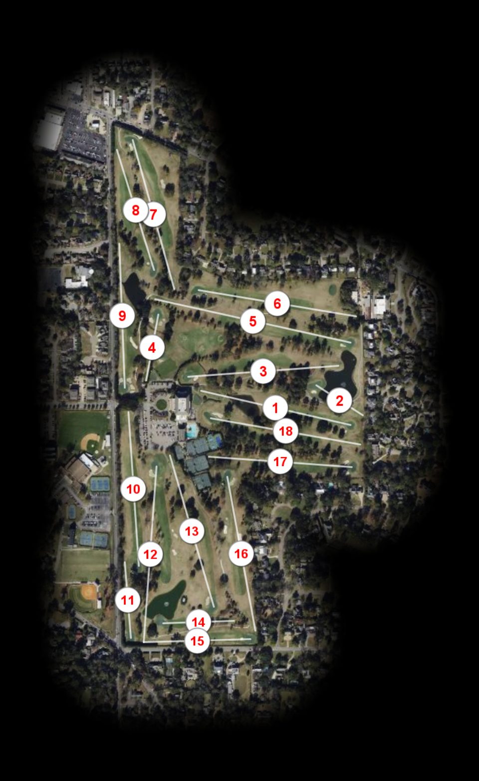 Montgomery Country Club course overview