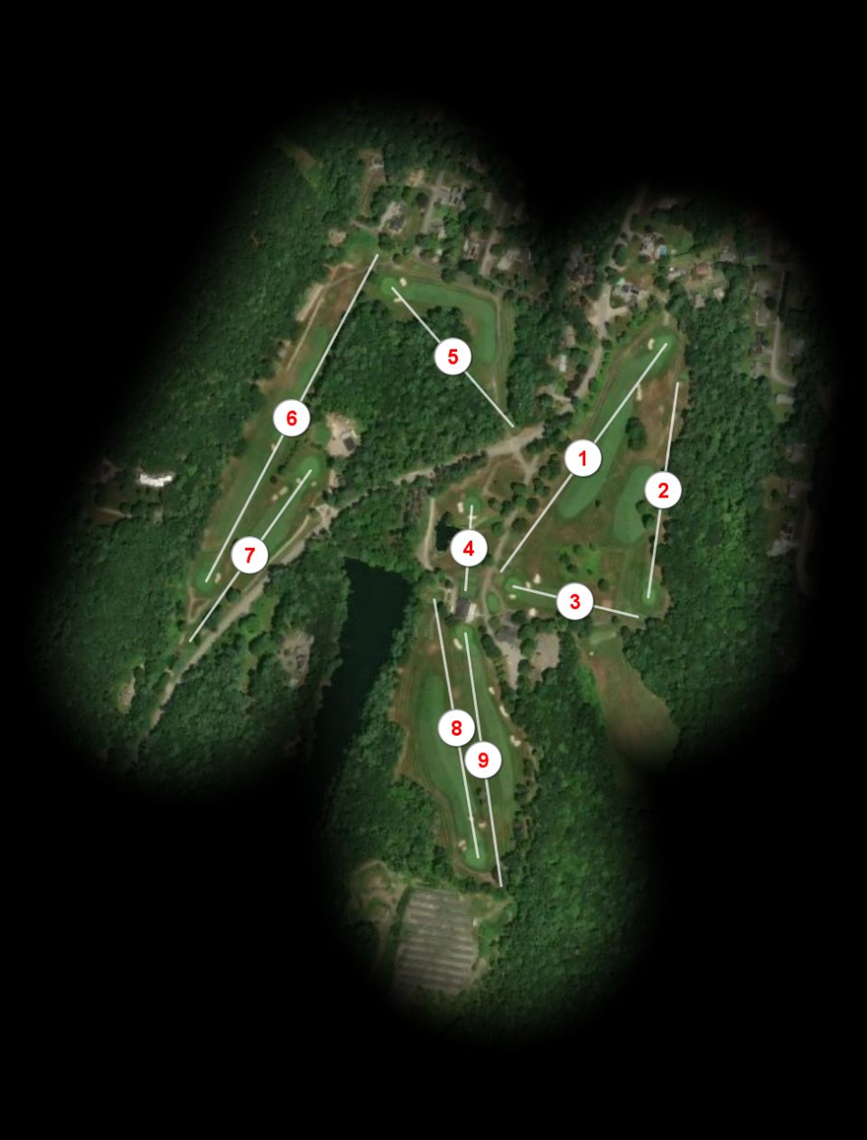 Cohasse Country Club course overview