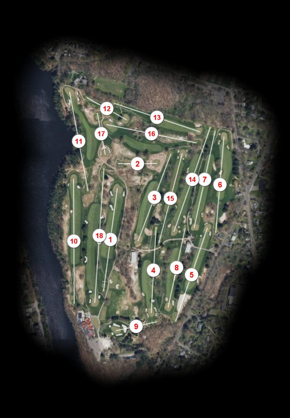 New Haven Country Club course overview