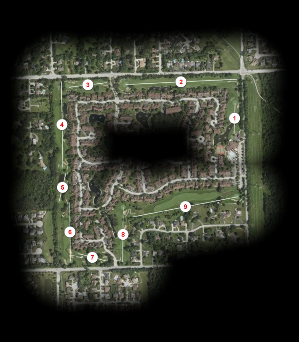 Oak Hills Country Club course overview