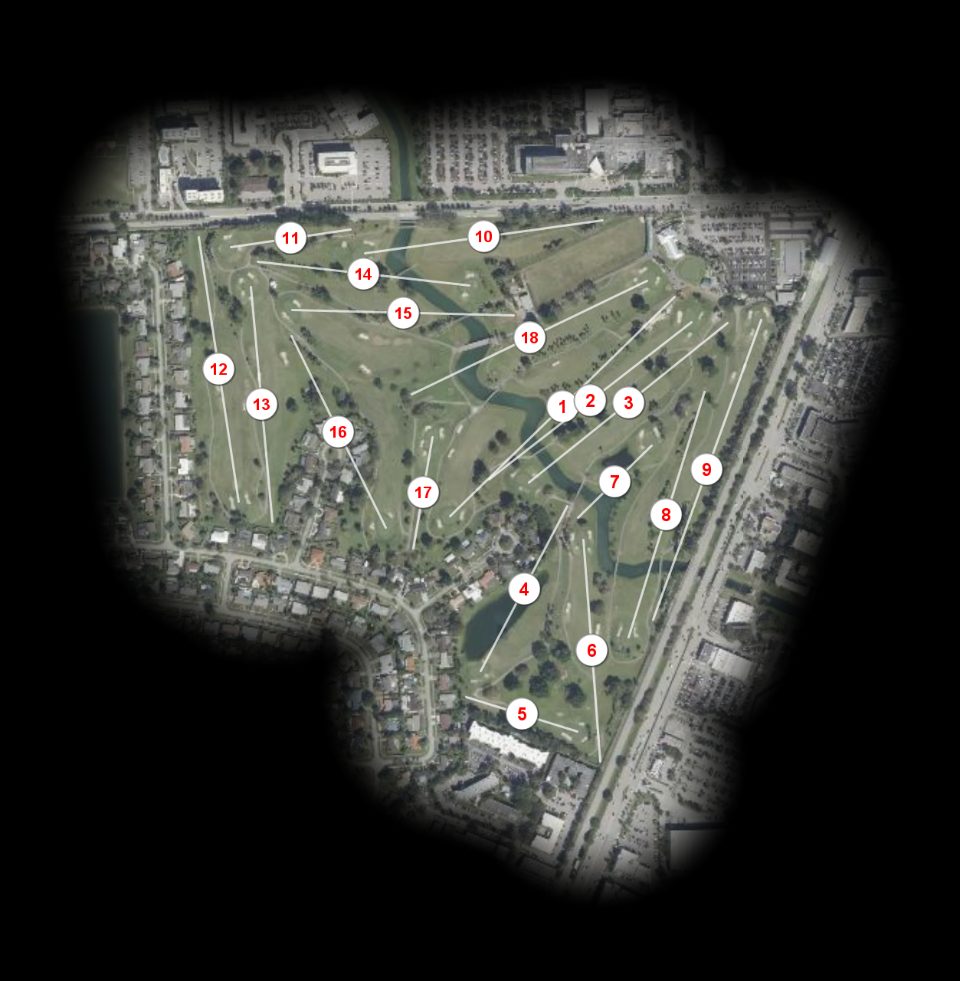 Palmetto Golf Course course overview