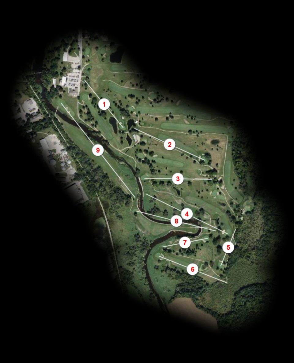 White nine at Hon-E-Kor Golf & Country Club