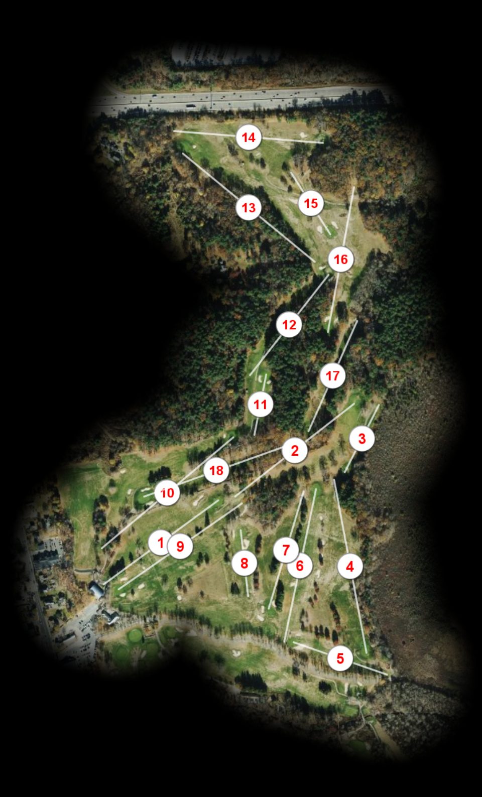 Ponkapoag Golf Course #2 course overview