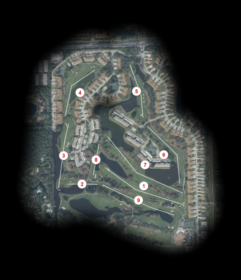 Blue nine at Foxfire Country Club