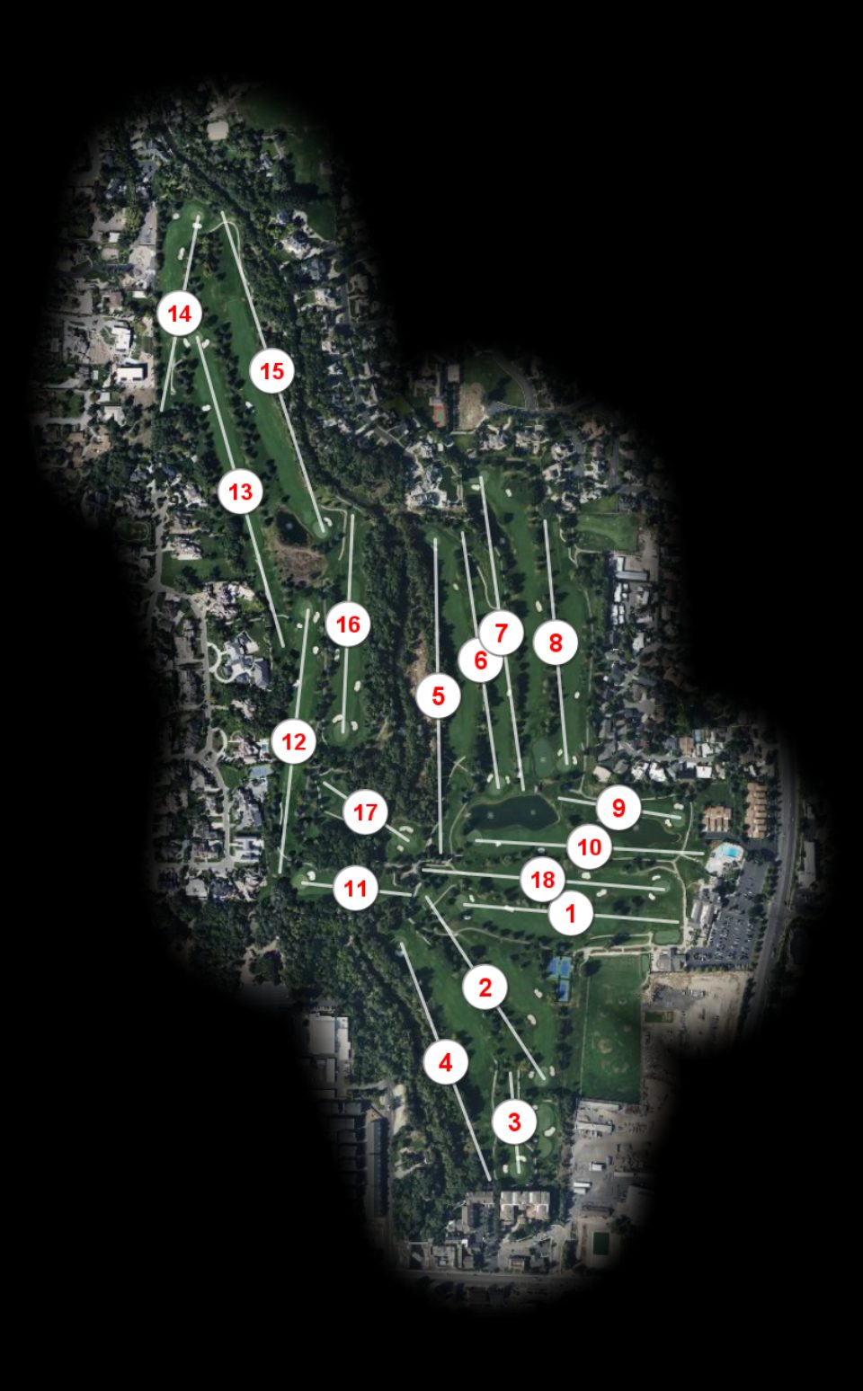 Riverside Country Club course overview