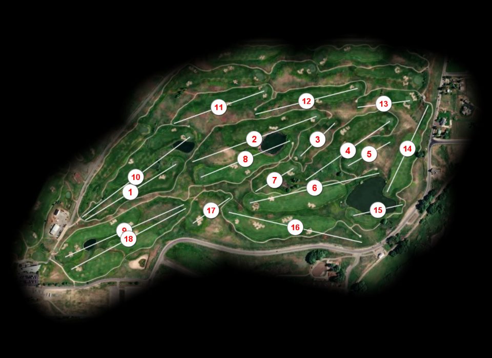 Soldier Hollow Golf Course Silver course overview