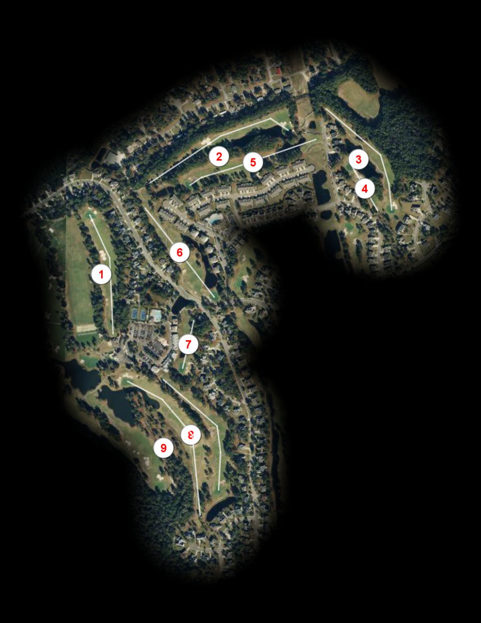Camellia nine at Magnolia Greens Golf Course