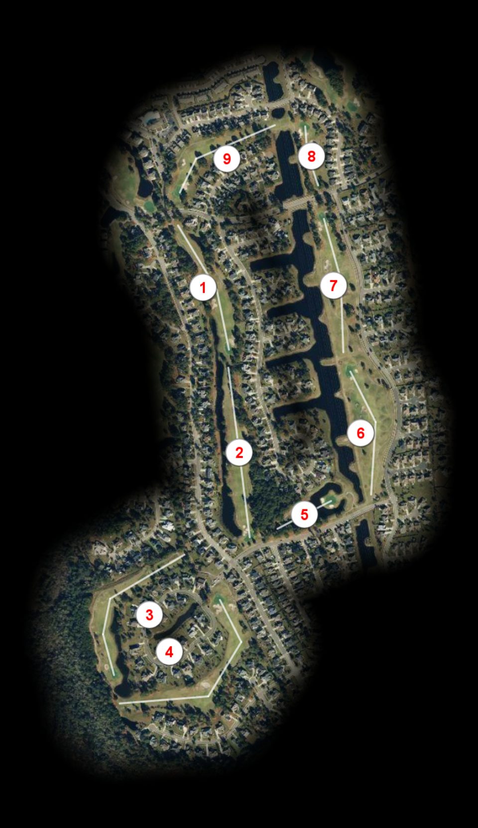 Azalea nine at Magnolia Greens Golf Course