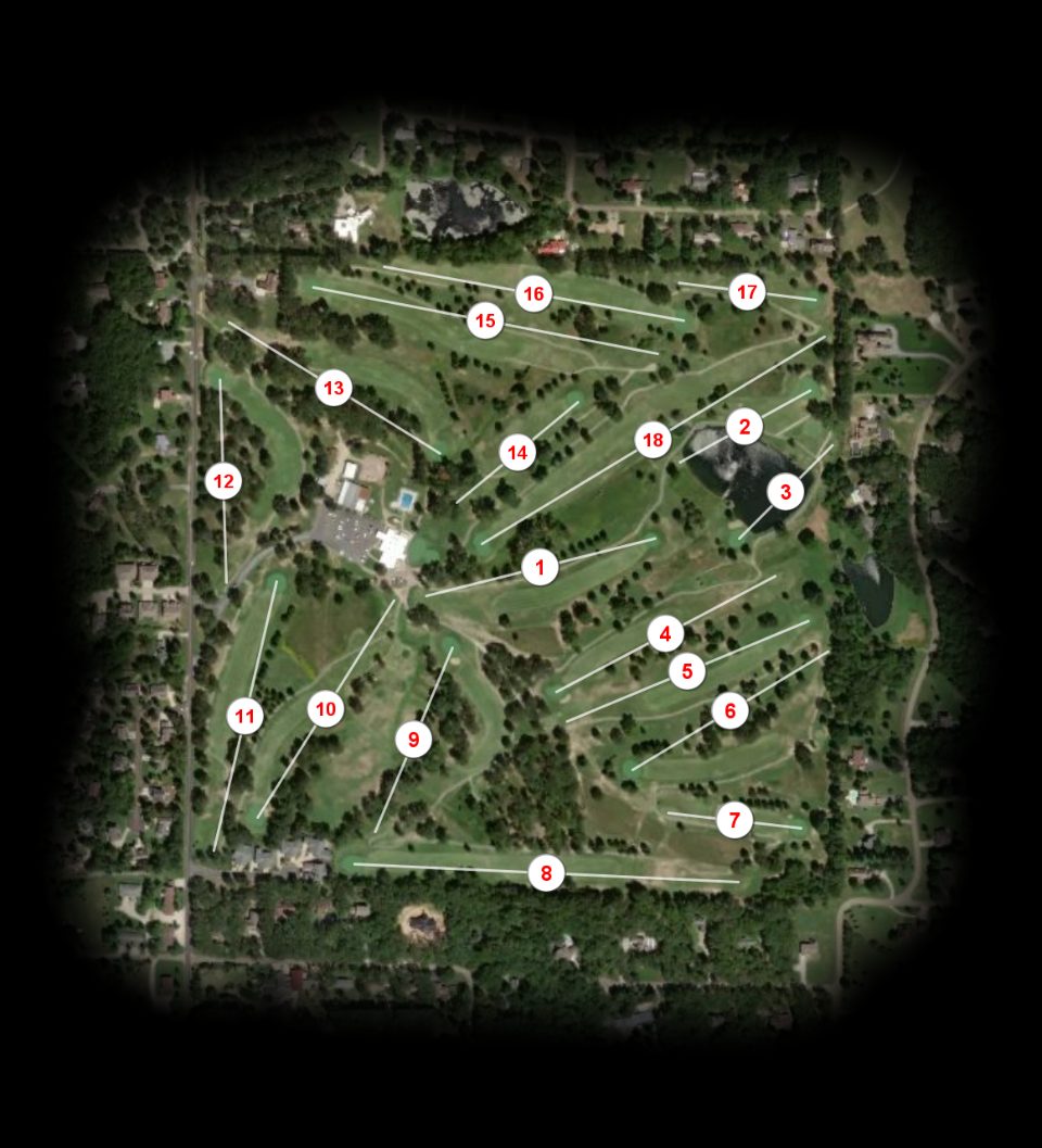 Oak Meadow Country Club course overview