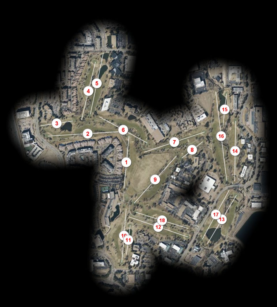 Inverness Hotel & Golf Club course overview