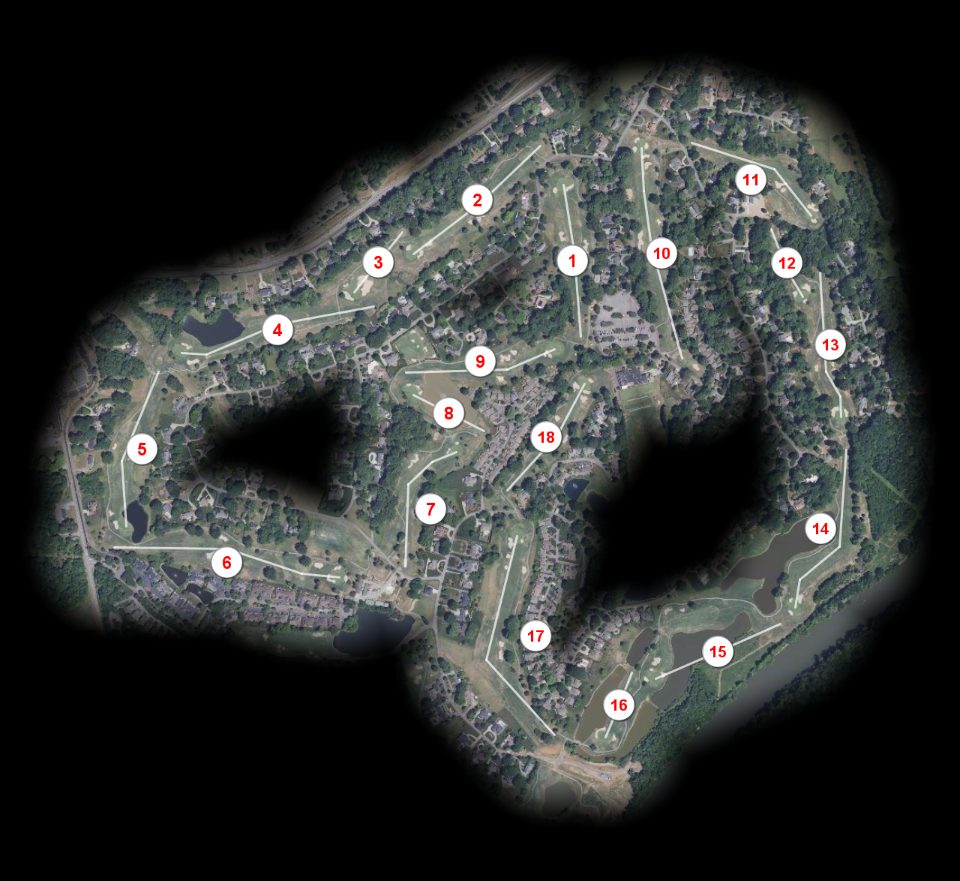 Bermuda Run Golf Club Main course overview