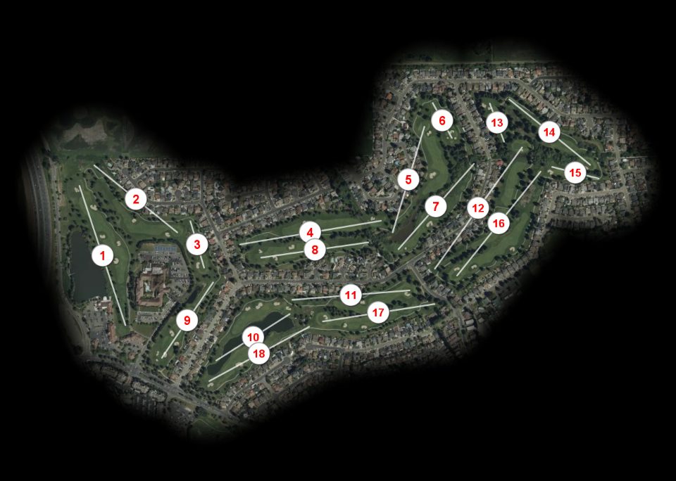 Foxtail GC North Course course overview