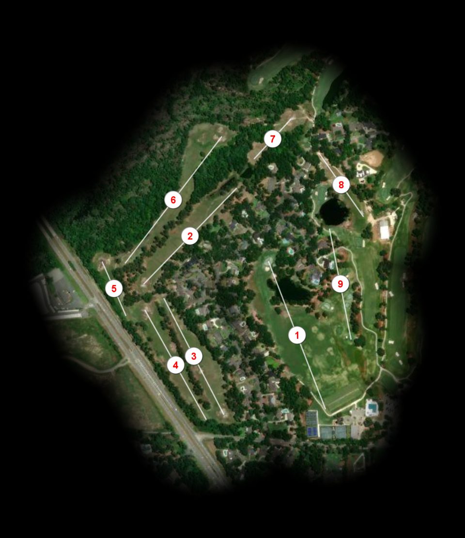 Plantation nine at Valdosta Country Club