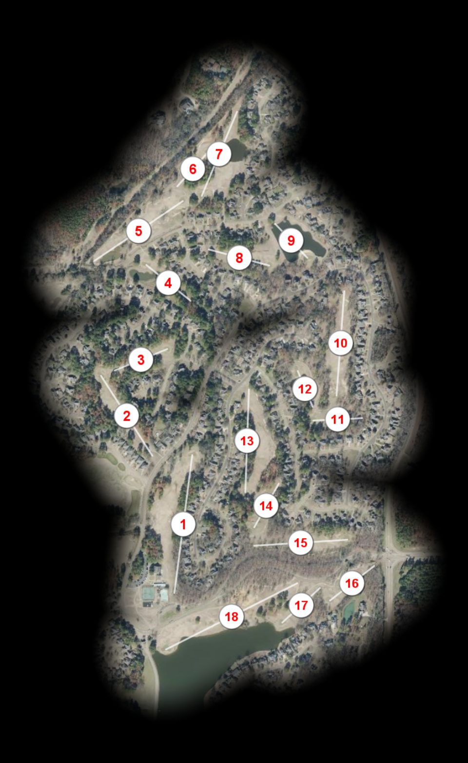 Whisper Lake Country Club course overview