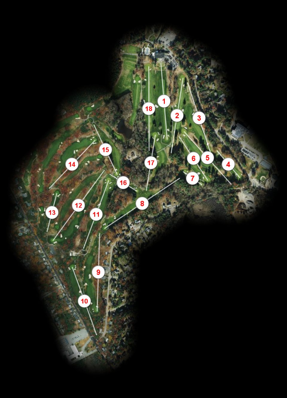 Blue Hill Country Club Championship course overview