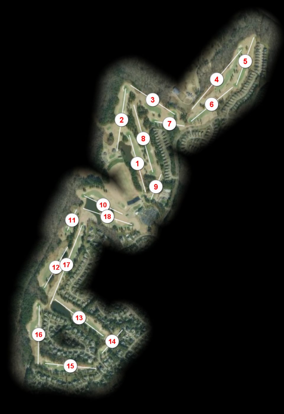 Independence Golf Club Championship course overview