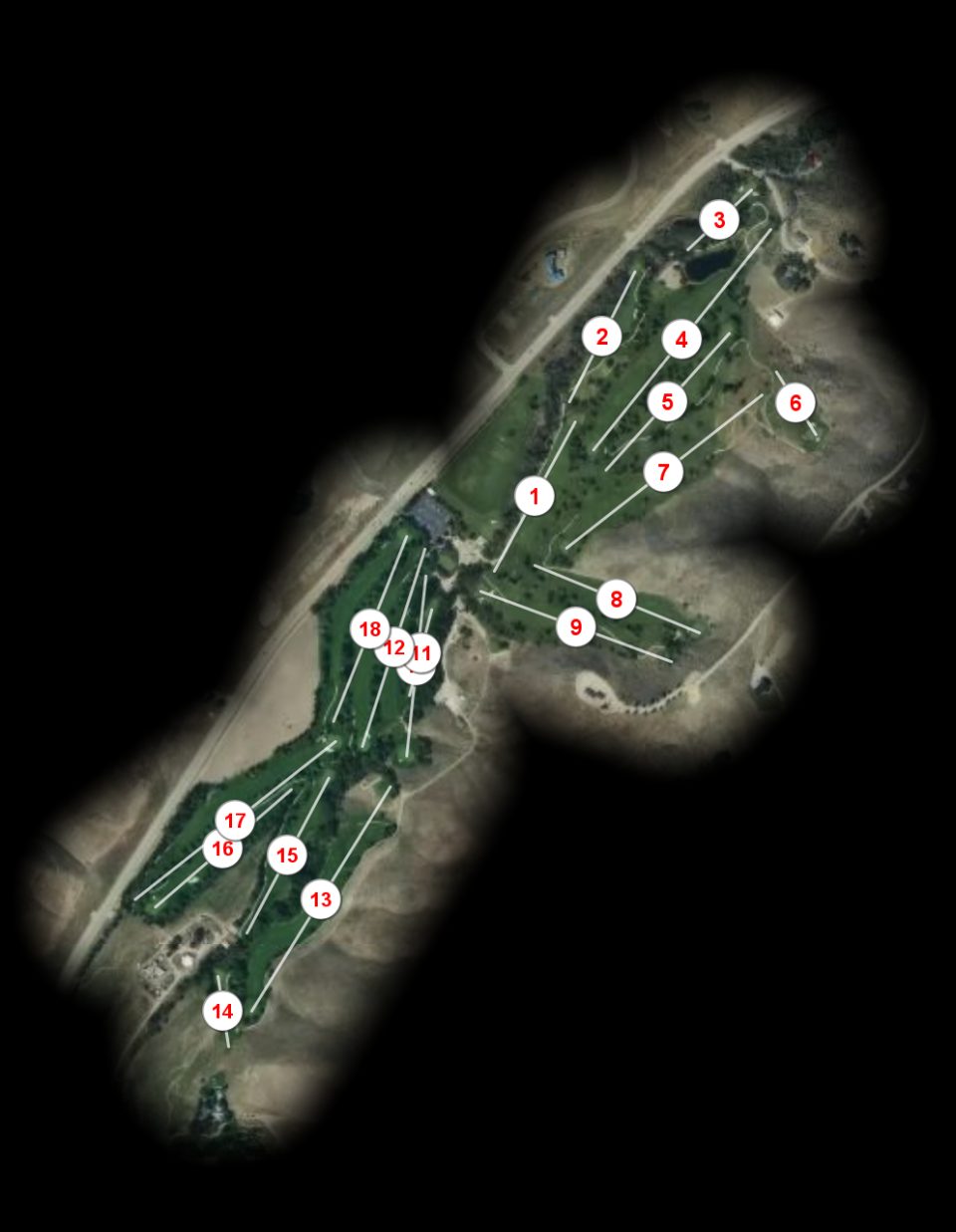 Shadow Valley Golf Course course overview