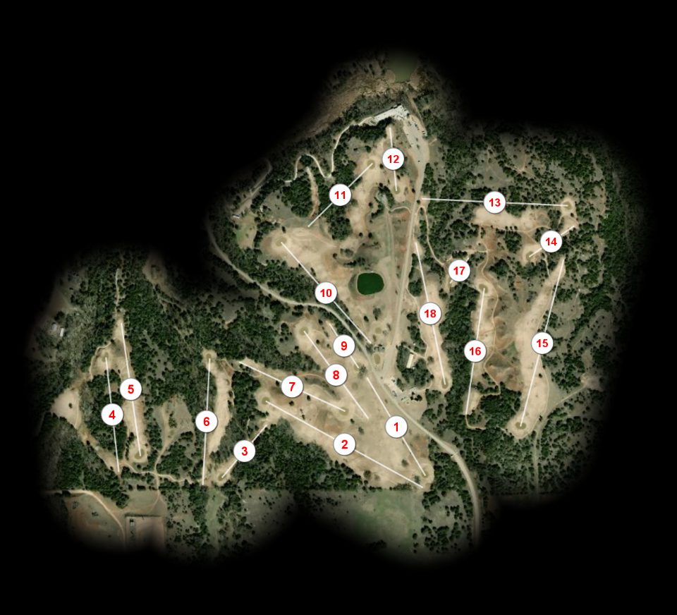 Roman Nose Golf Course course overview