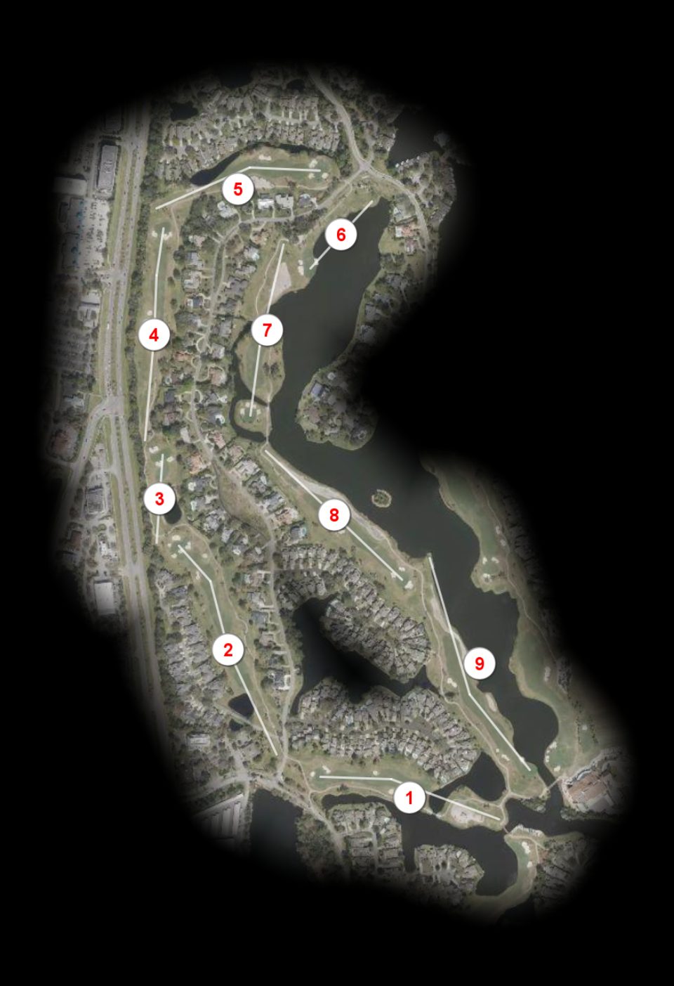 West nine at Sawgrass Country Club