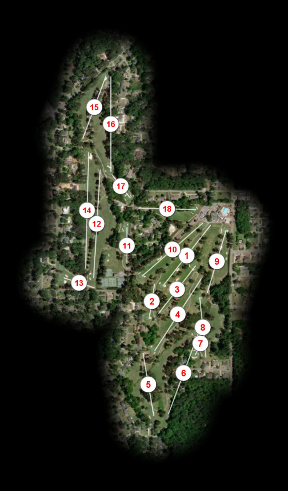Northwood Country Club course overview