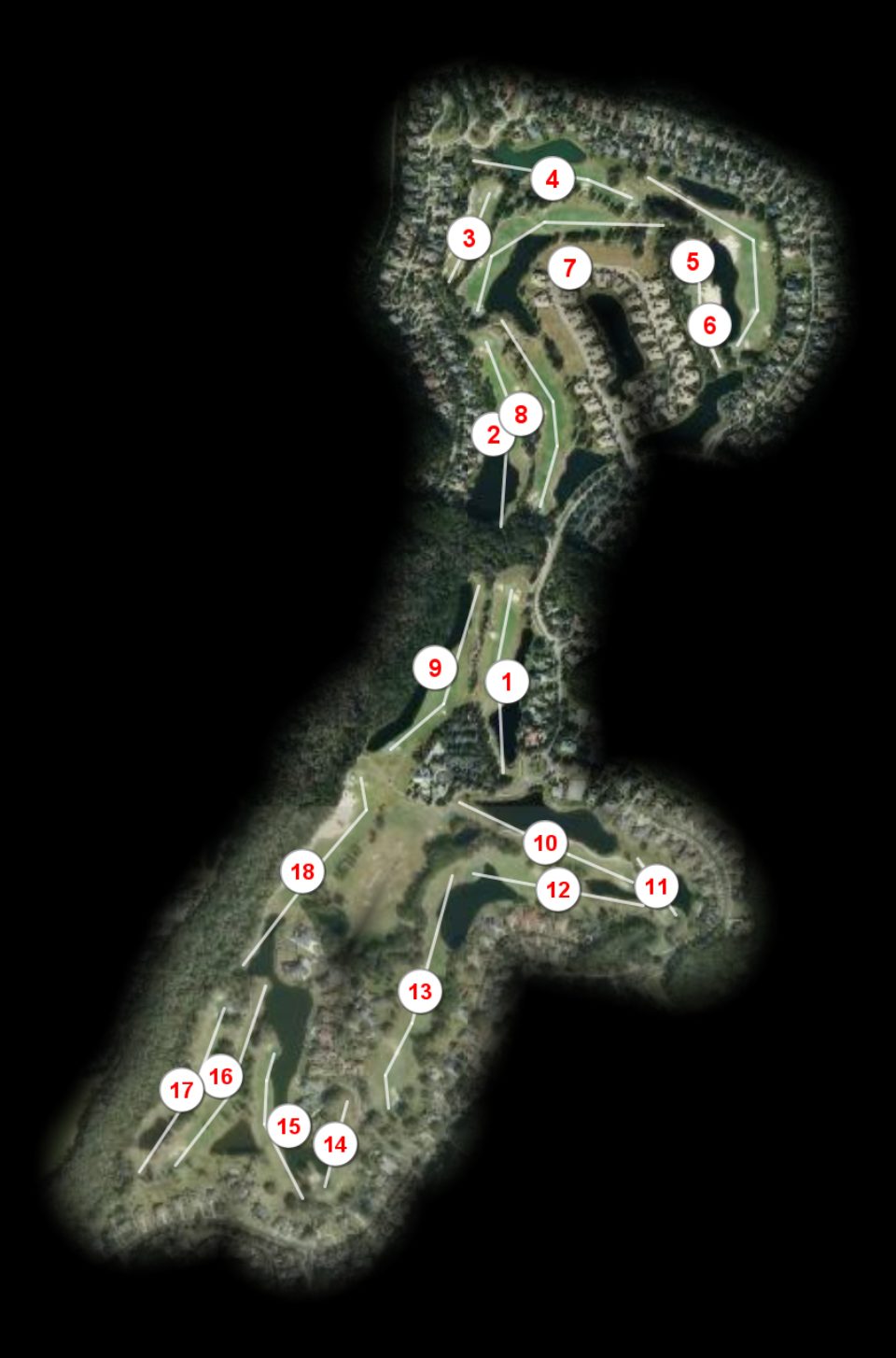 King & Bear Golf Course course overview