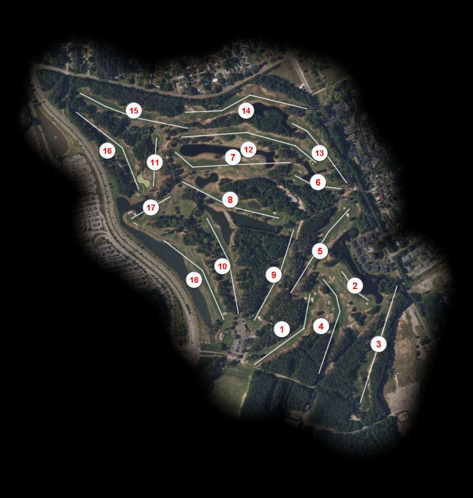 Whispering Pines Golf Course course overview