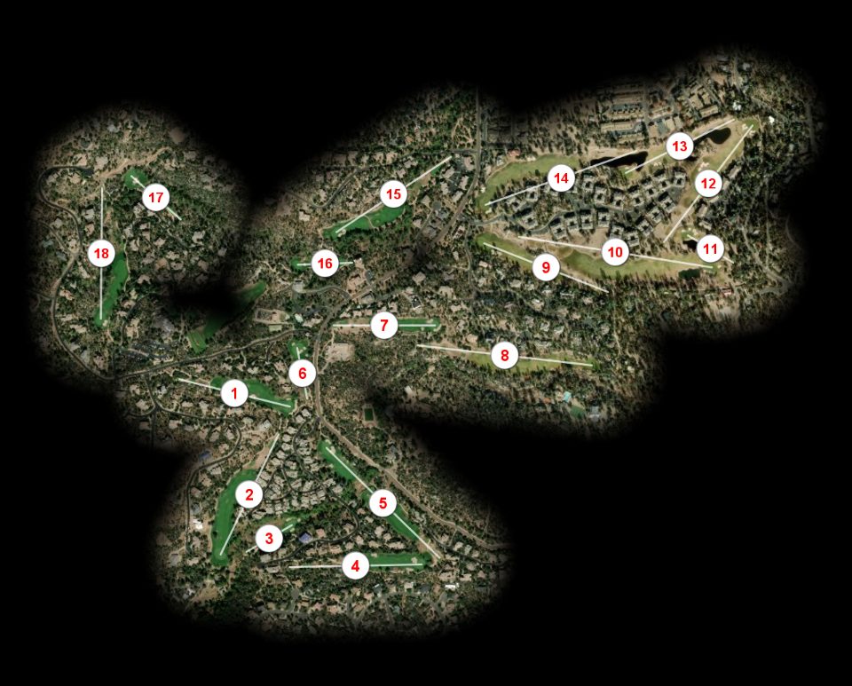 Capital Canyon Club course overview