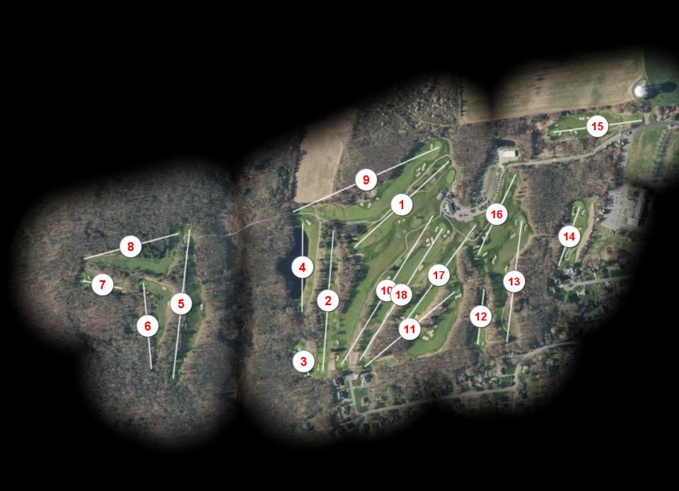 Ledges Municipal Golf Club course overview