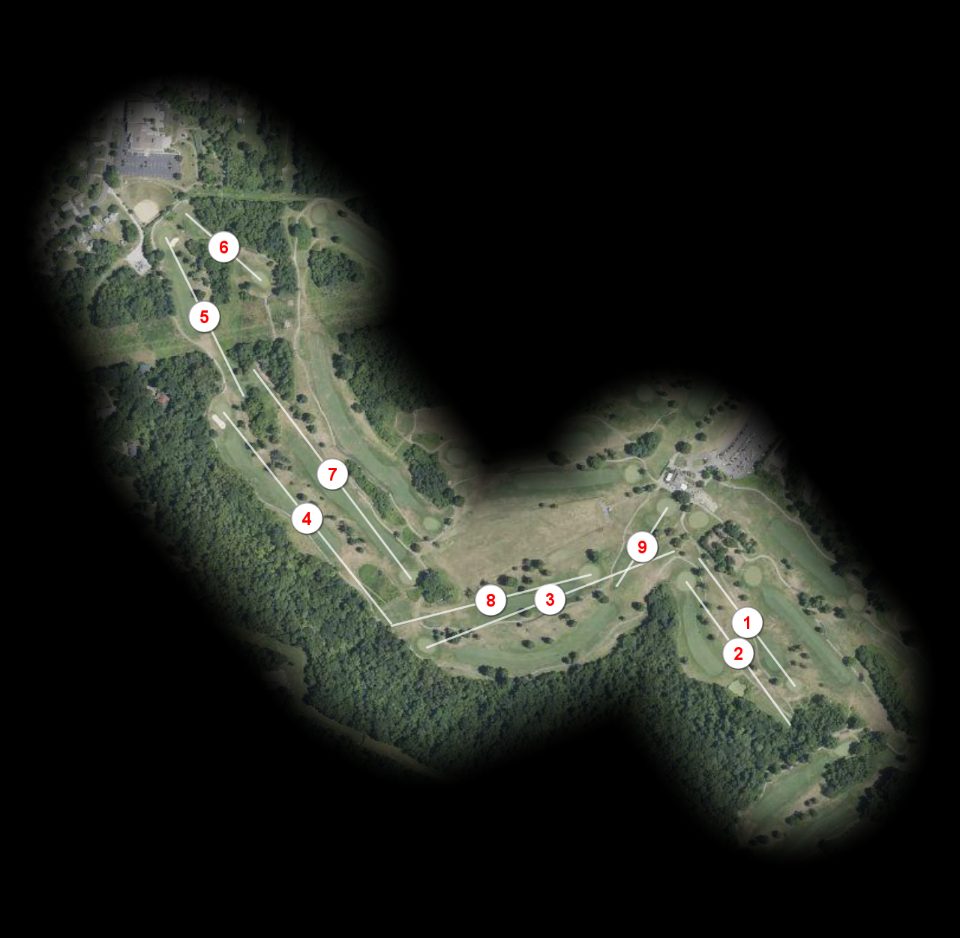 White nine at Neumann Golf Course