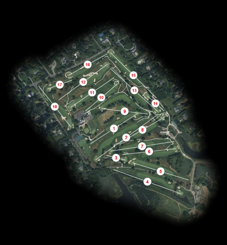 Rumson Golf Club course overview