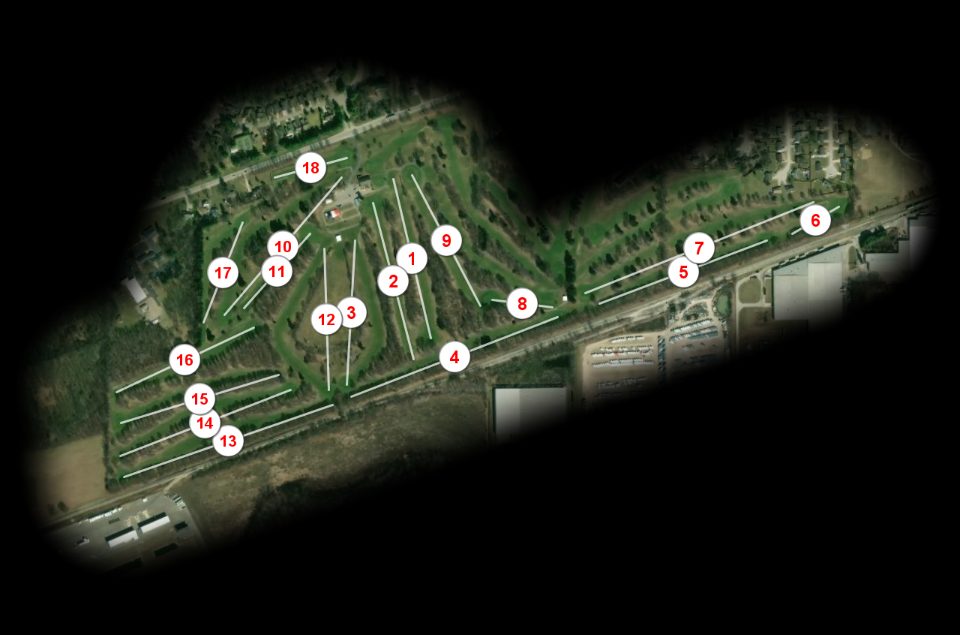 Raber Golf Club White/Red course overview
