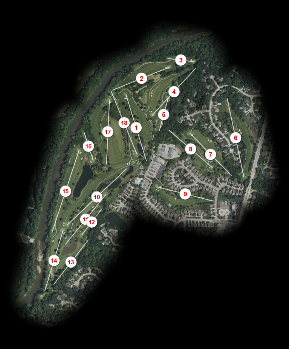 River Glen Country Club course overview