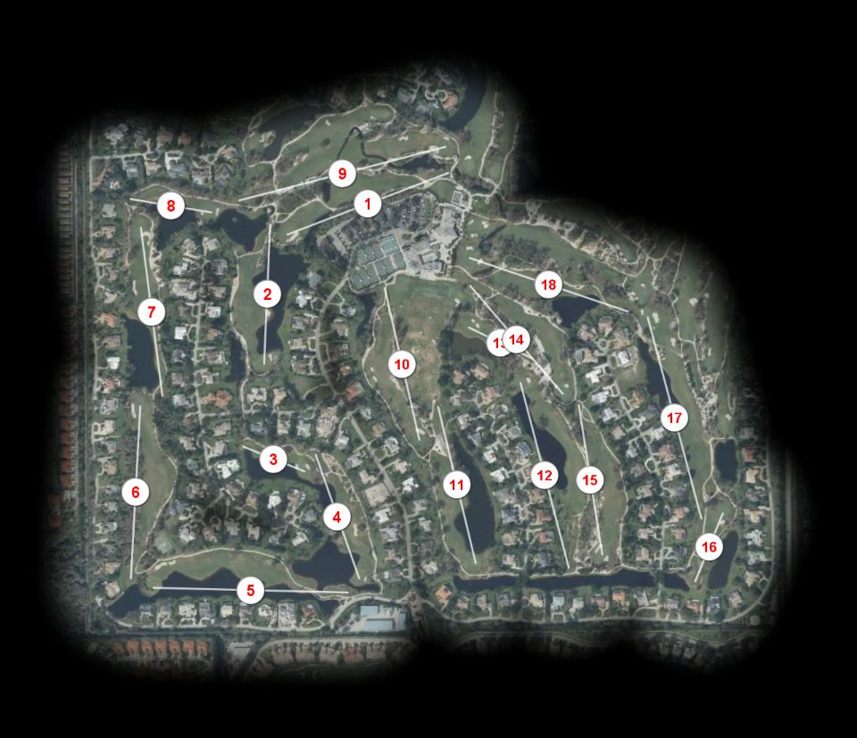 Quail Creek Country Club course overview